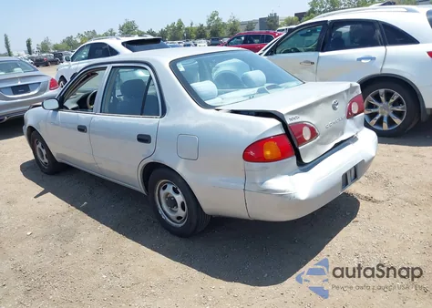 2001 Toyota Corolla Ce/Le/S из США, поврежденный, VIN 1NXBR12E31Z452253